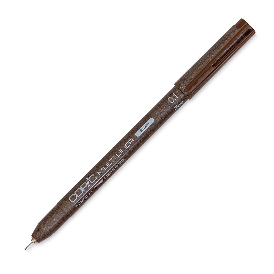 Open in modal - Copic Multiliner Pen - 0.1 mm Tip, Brown