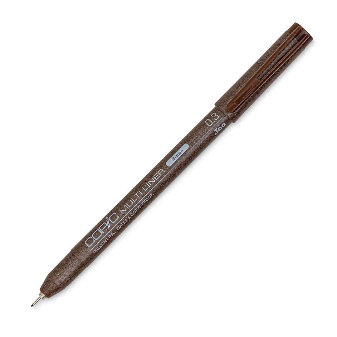 Open in modal - Copic Multiliner Pen - 0.3 mm Tip, Brown