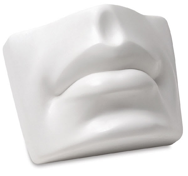 Open in modal - Large Face Parts - Closeup of Mouth