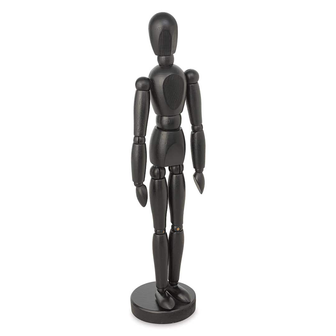 Open in modal - Black Wood Manikin - 12" Tall