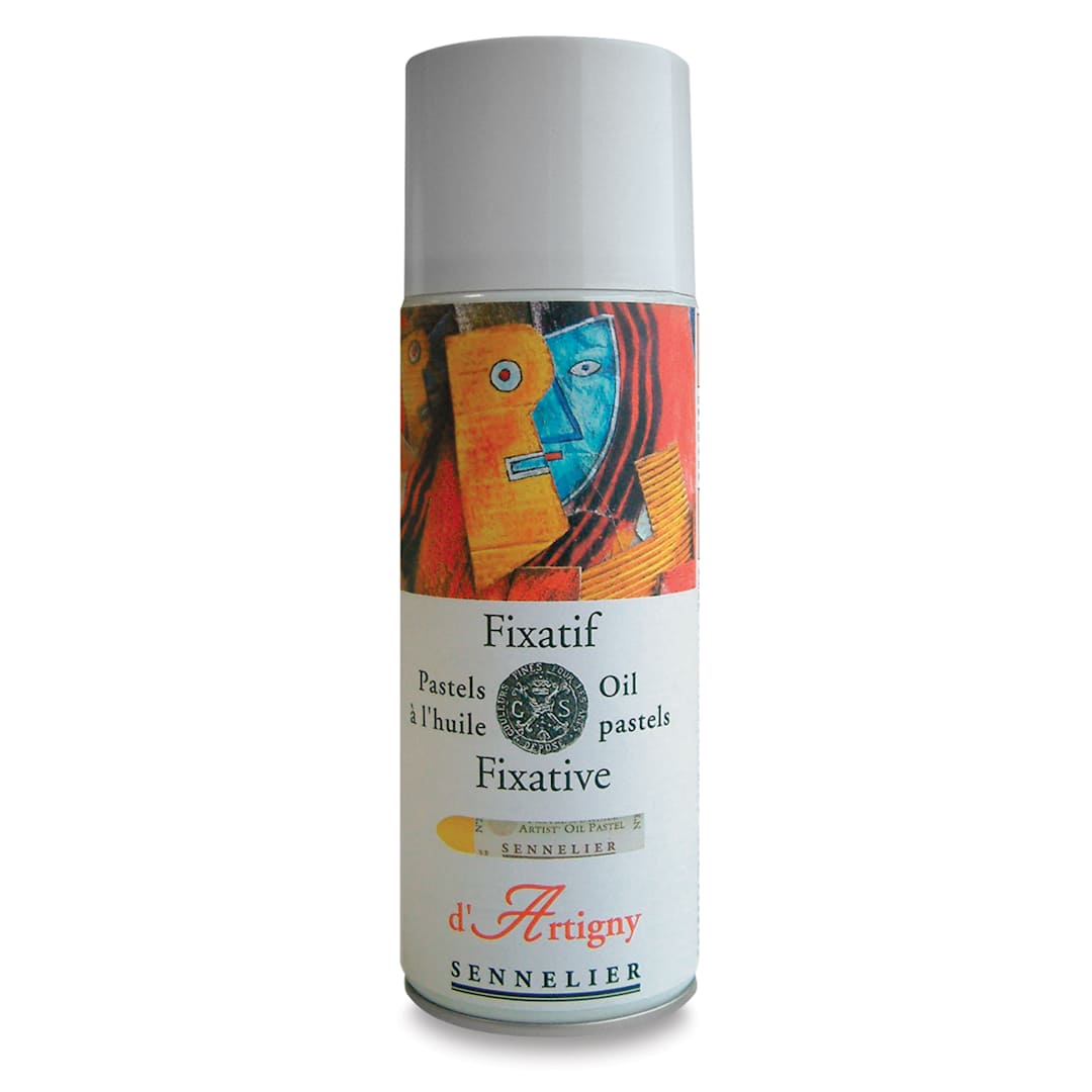 Open in modal - D'Artigny Oil Pastel Fixative 400ml Can - Canadian Label