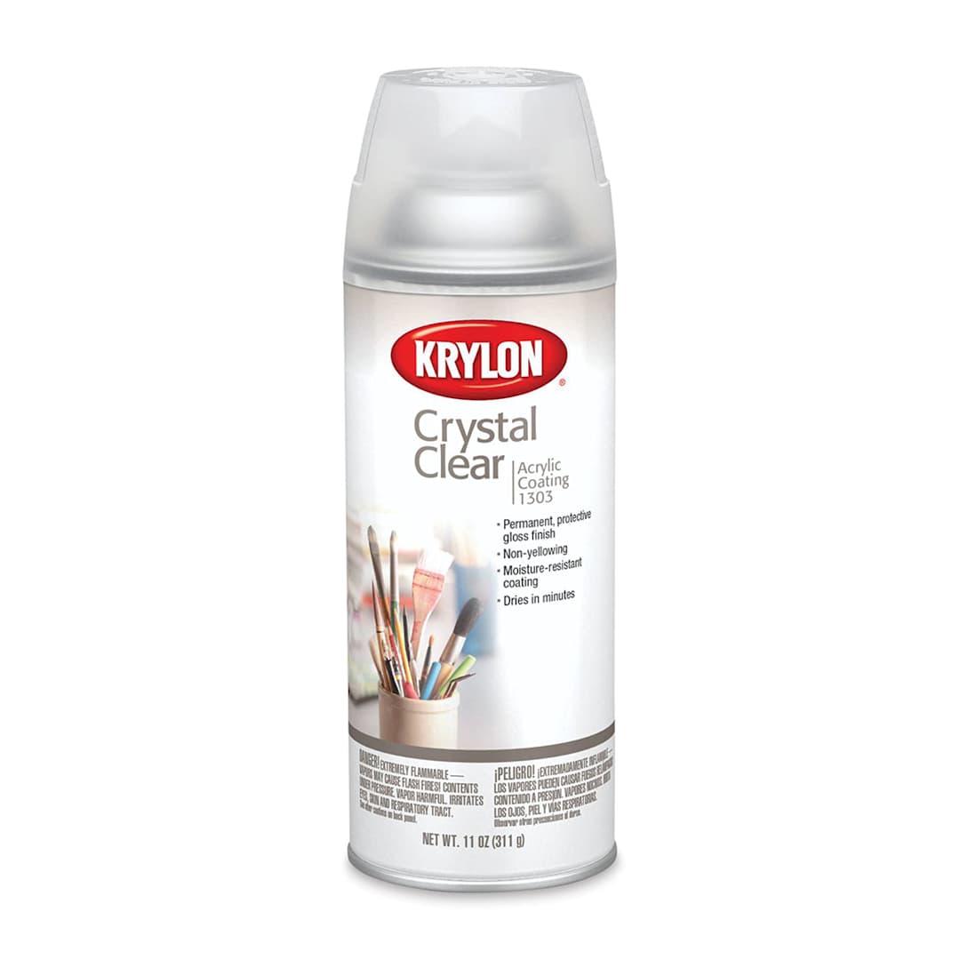 Open in modal - Krylon Crystal Clear Acrylic Coating - 11 oz, Spray Can