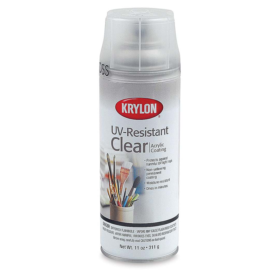 Open in modal - Krylon UV-Resistant Clear Acrylic Coating - Gloss, 11 oz Spray Can