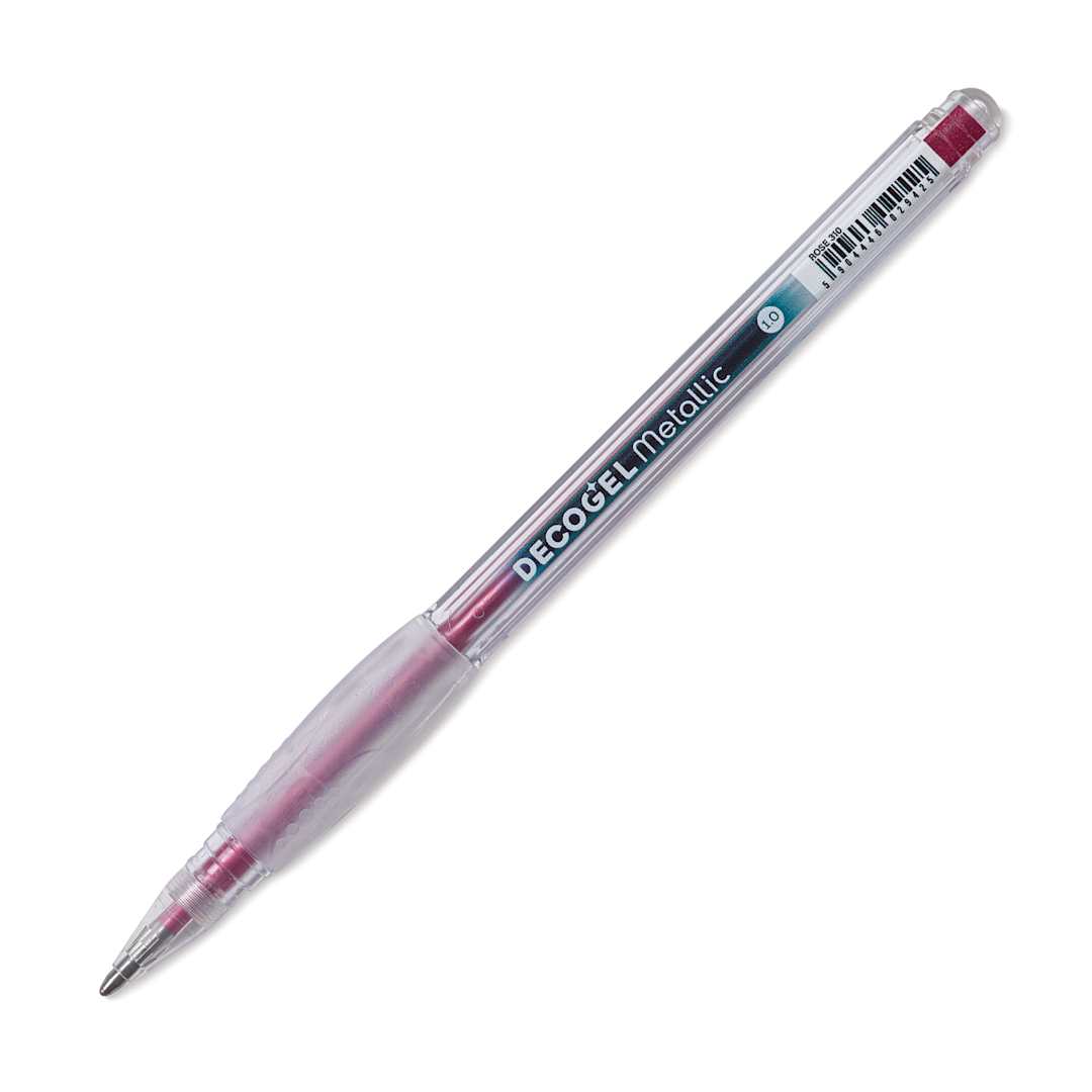 Open in modal - Karin DecoGel Metallic Pen - 310, Rose, cap off