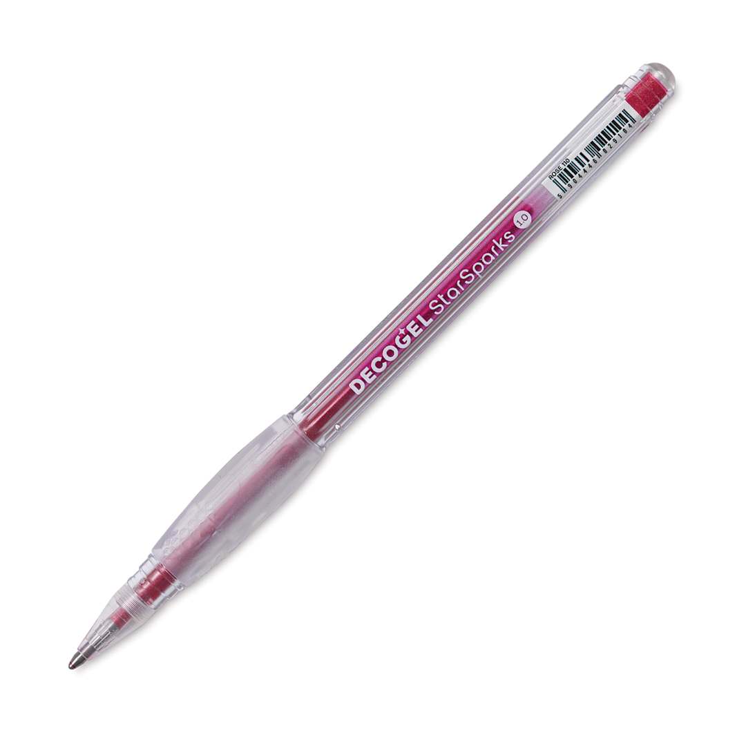 Open in modal - Karin DecoGel StarSparks Pen - 110, Rose, cap off