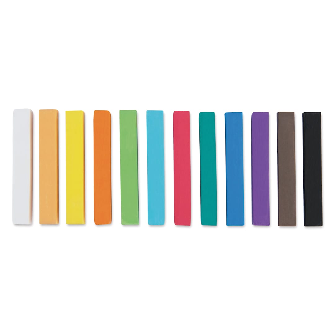 Open in modal - Royal & Langnickel Soft Pastel Set - Set of 12, Assorted, out of packaging