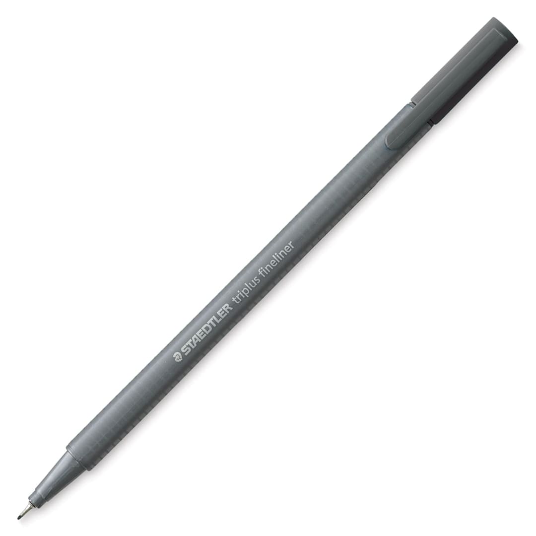 Open in modal - Staedtler Triplus Fineliner Pen - Gray