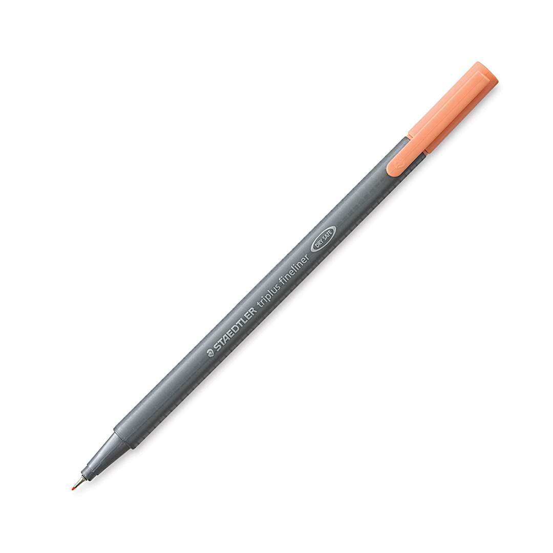 Open in modal - Staedtler Triplus Fineliner Pen - Salmon