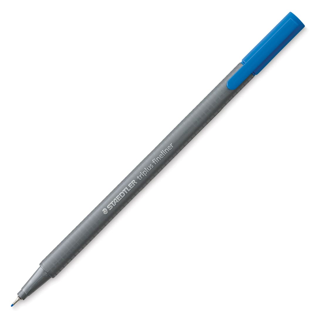 Open in modal - Staedtler Triplus Fineliner Pen - Ultramarine Blue