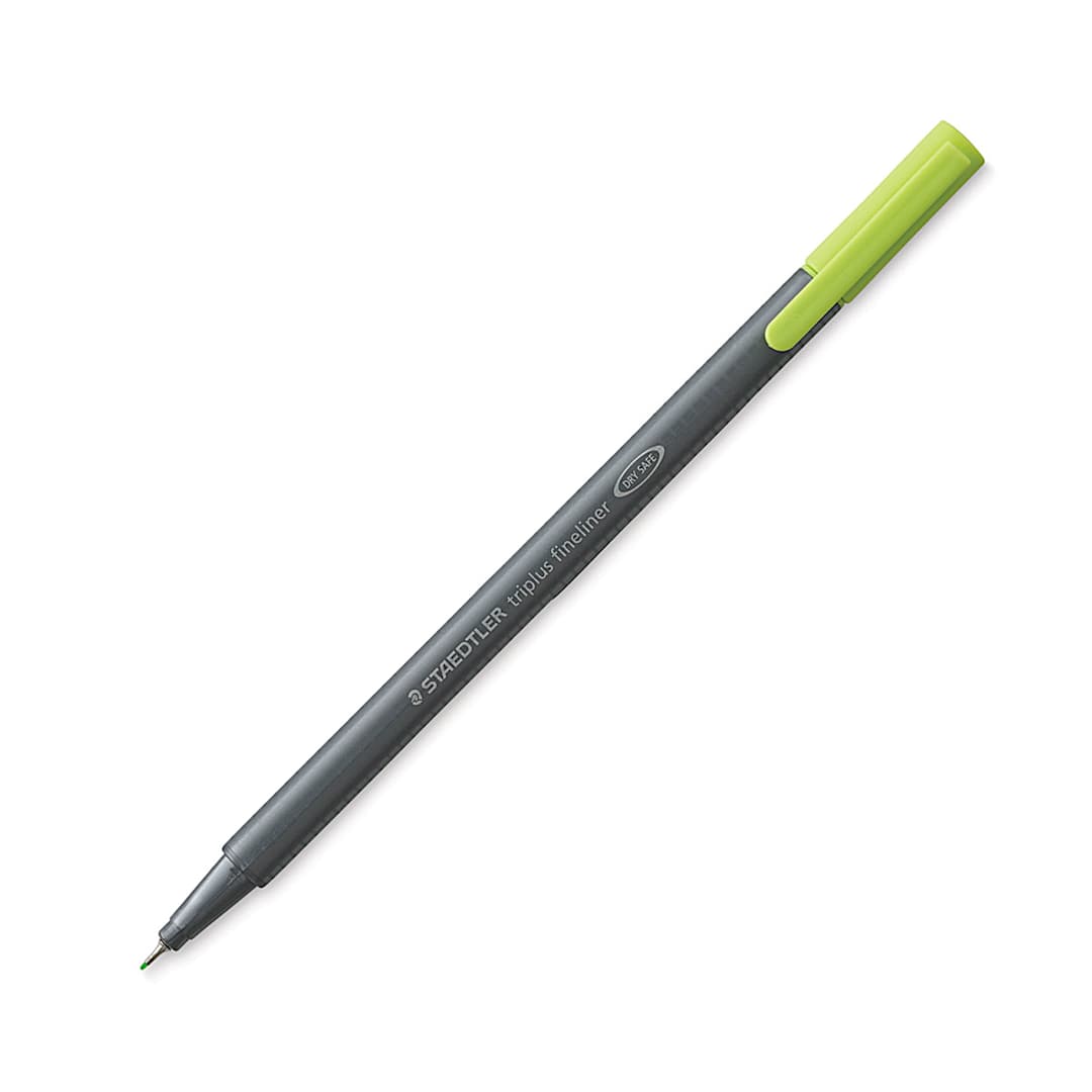 Open in modal - Staedtler Triplus Fineliner Pen - Lime Green