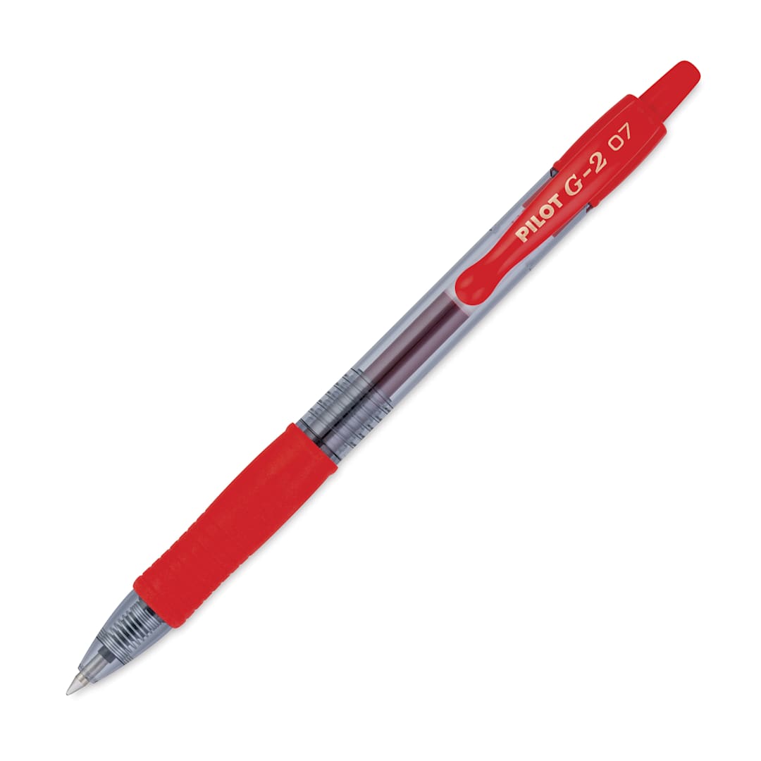 Open in modal - Pilot G2 Gel Pen - 0.7 mm, Red, Fine