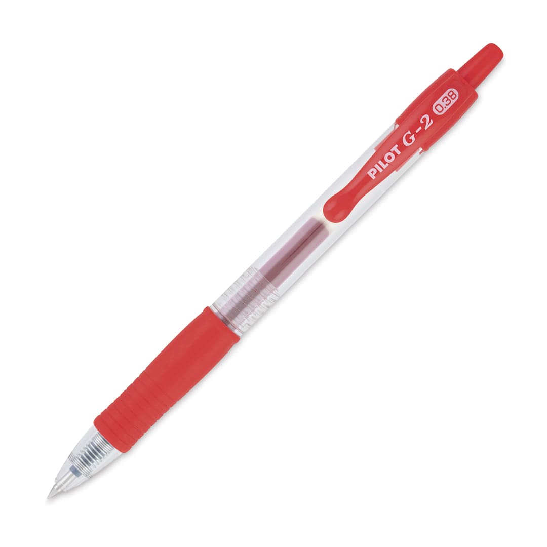 Open in modal - Pilot G2 Gel Pen - 0.38 mm, Red, Ultra Fine