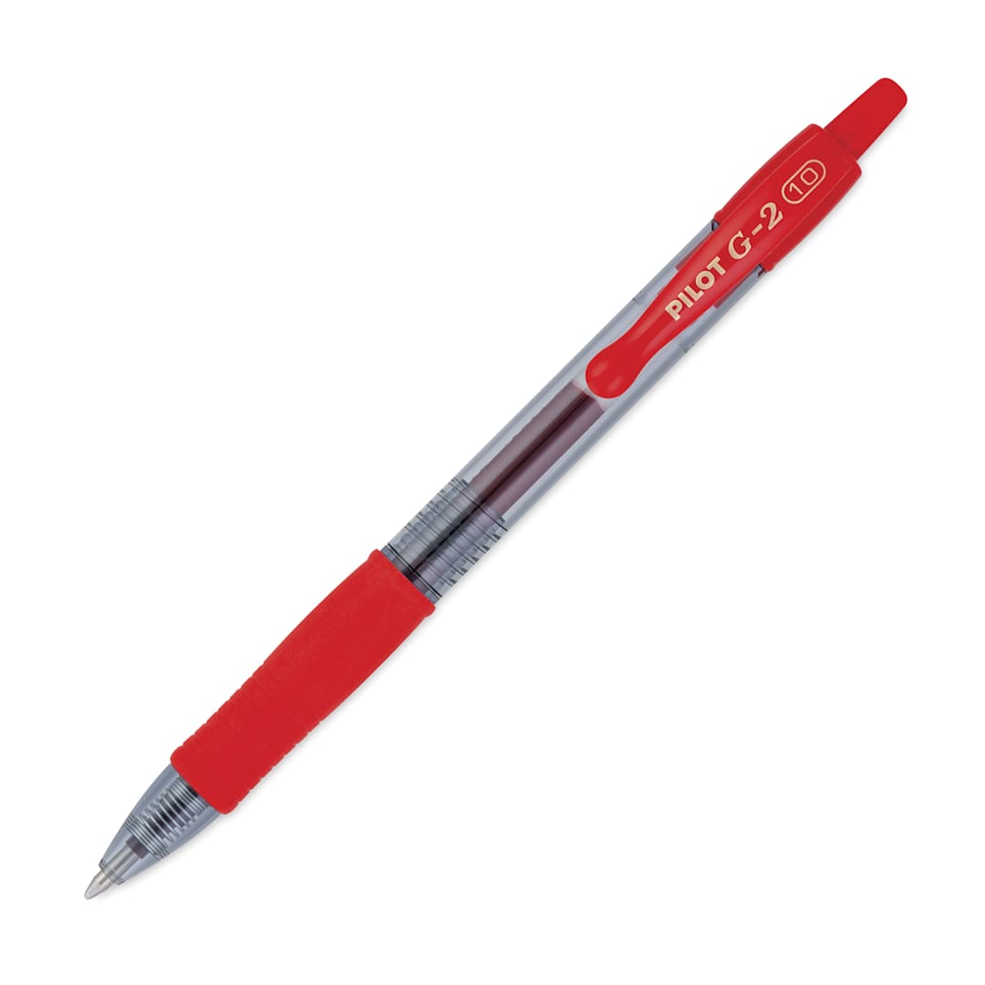 Open in modal - Pilot G2 Gel Pen - 1.0 mm , Red, Bold