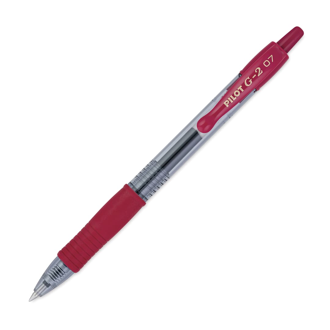 Open in modal - Pilot G2 Gel Pen - 0.7 mm, Burgundy, Fine