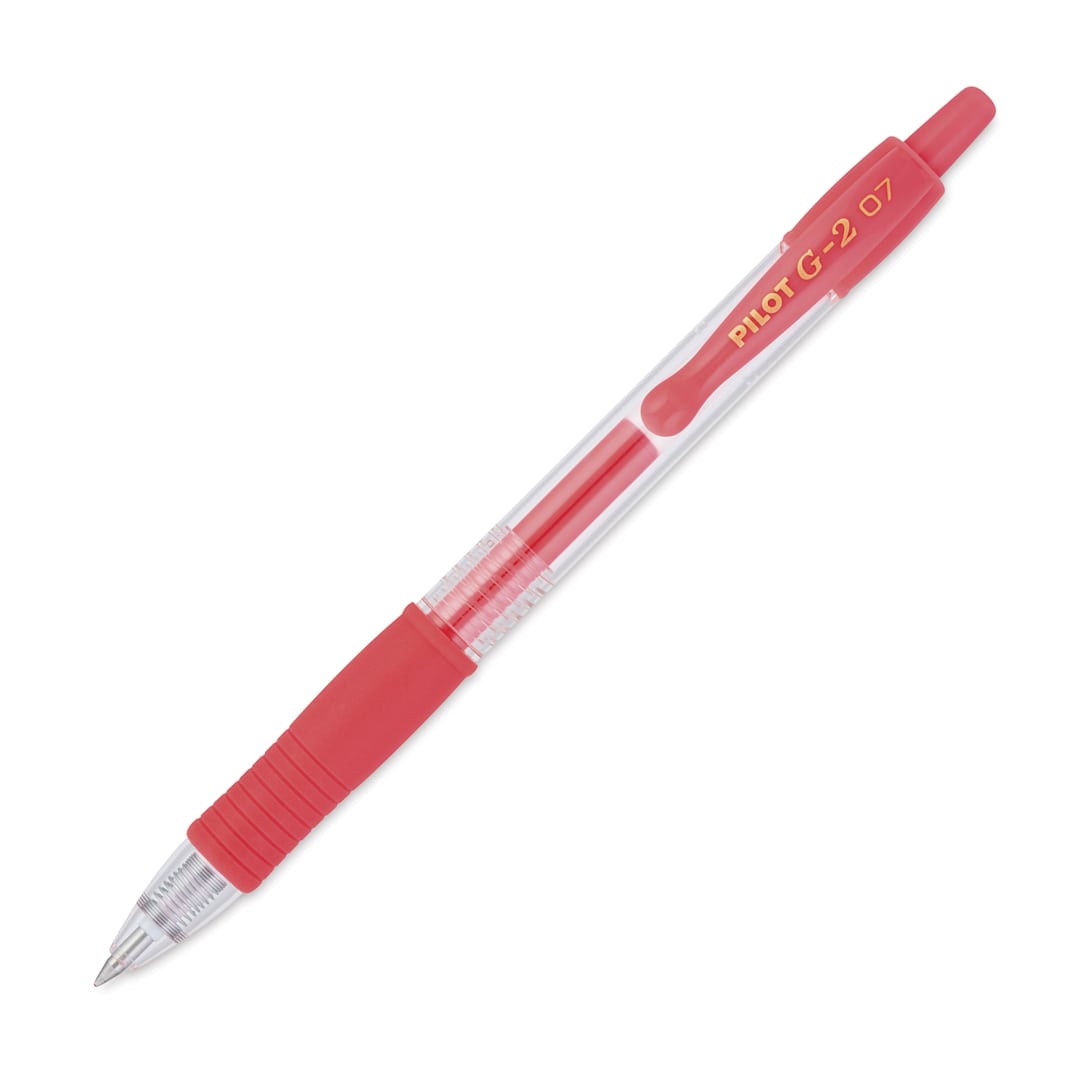 Open in modal - Pilot G2 Gel Pen - .7 mm, Neon Red, Fine