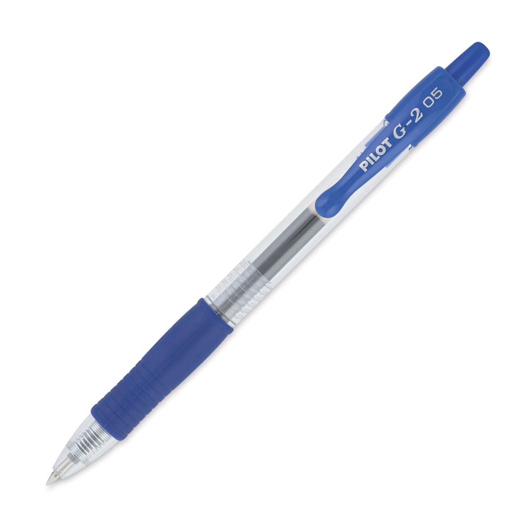 Open in modal - Pilot G2 Gel Pen - 0.5 mm, Blue, Extra Fine
