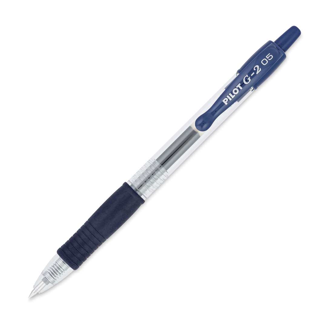 Open in modal - Pilot G2 Gel Pen - .5 mm, Navy, Extra Fine