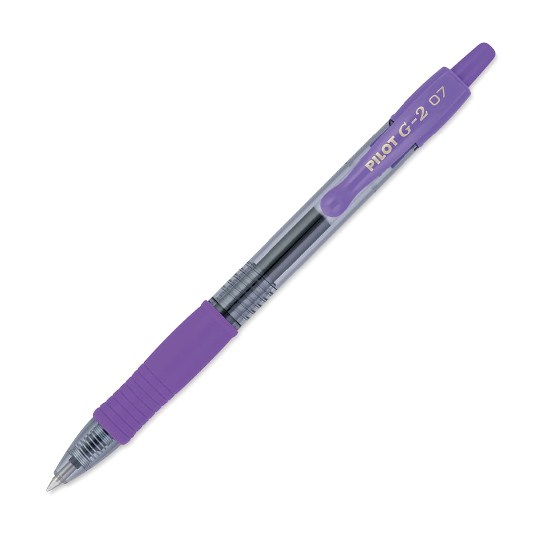 Open in modal - Pilot G2 Gel Pen - 0.7 mm, Purple, Fine