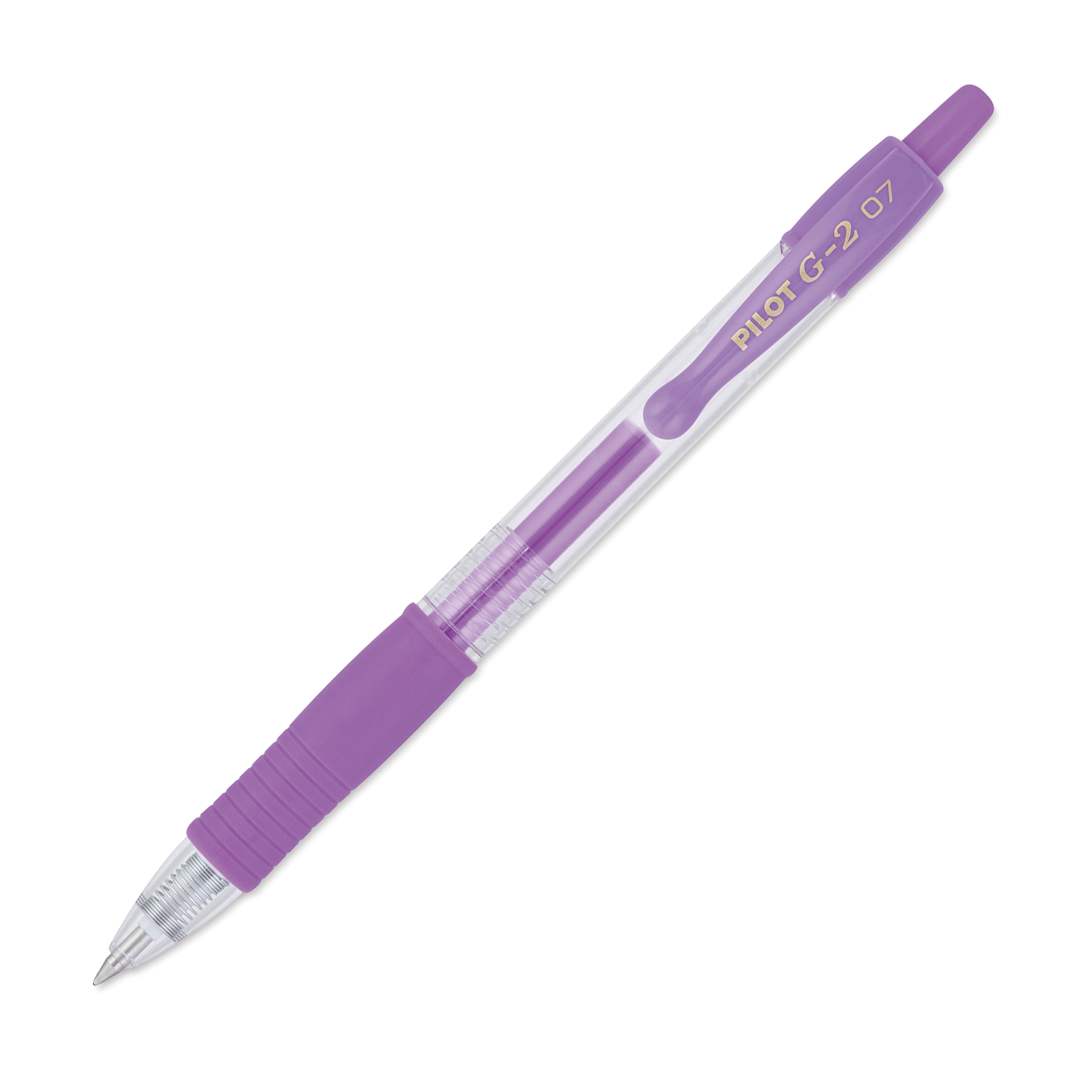 Open in modal - Pilot G2 Gel Pen - 0.7 mm, Pastel Purple, Fine