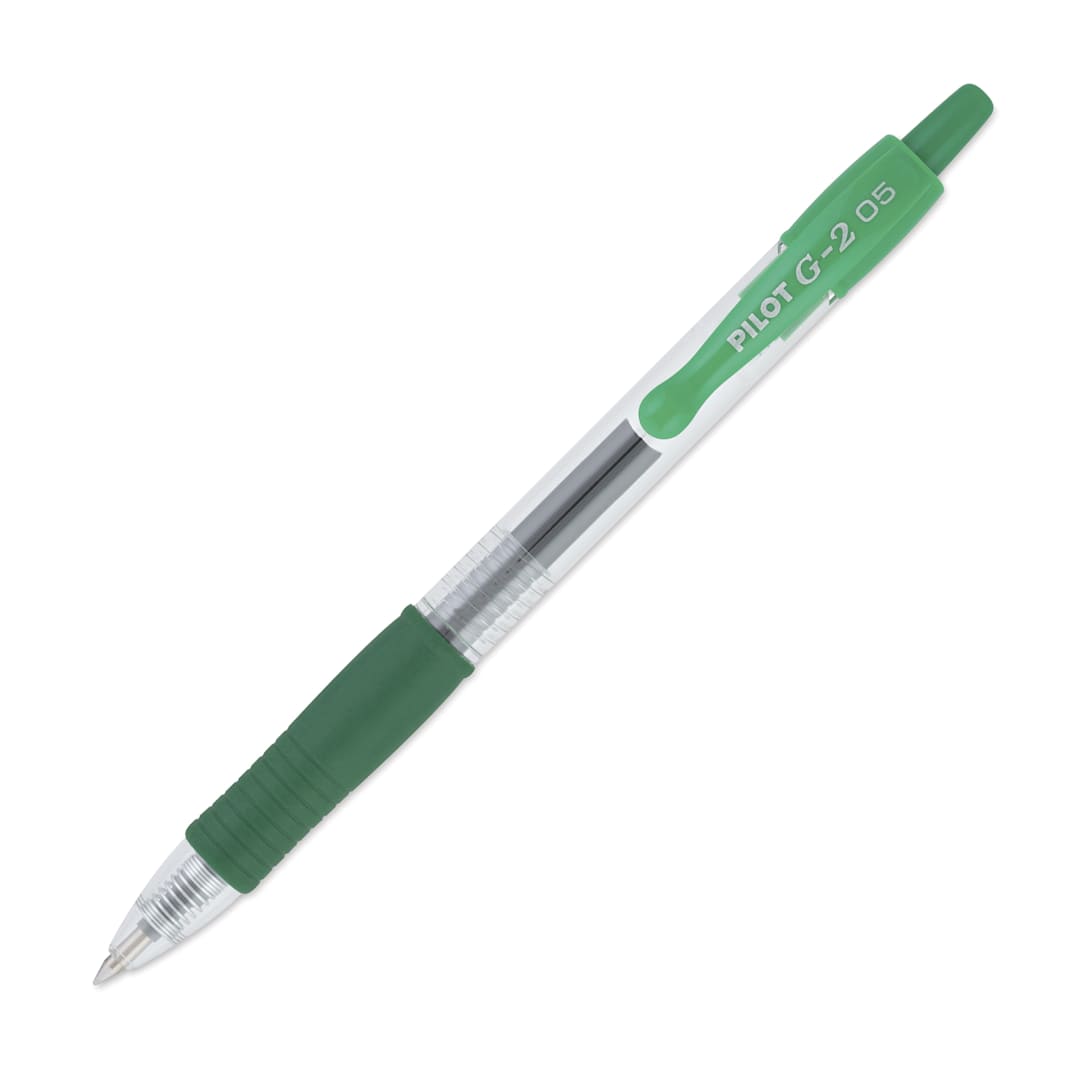 Open in modal - Pilot G2 Gel Pen - 0.5 mm , Green, Extra Fine