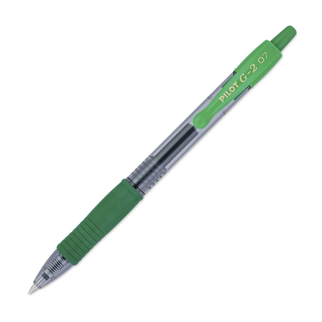 Open in modal - Pilot G2 Gel Pen - 0.7 mm, Green, Fine