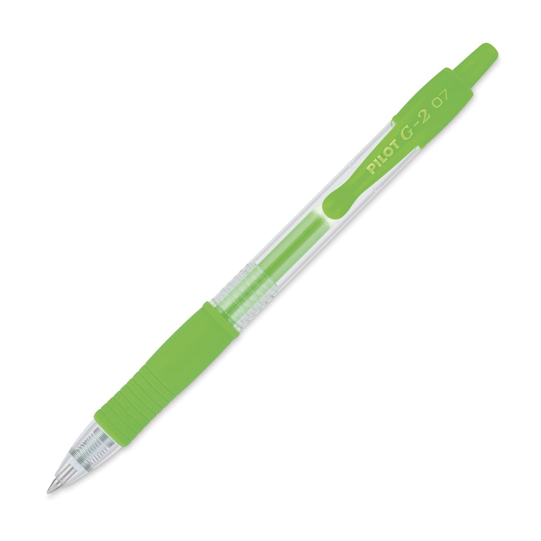 Open in modal - Pilot G2 Gel Pen - .7 mm, Neon Green, Fine