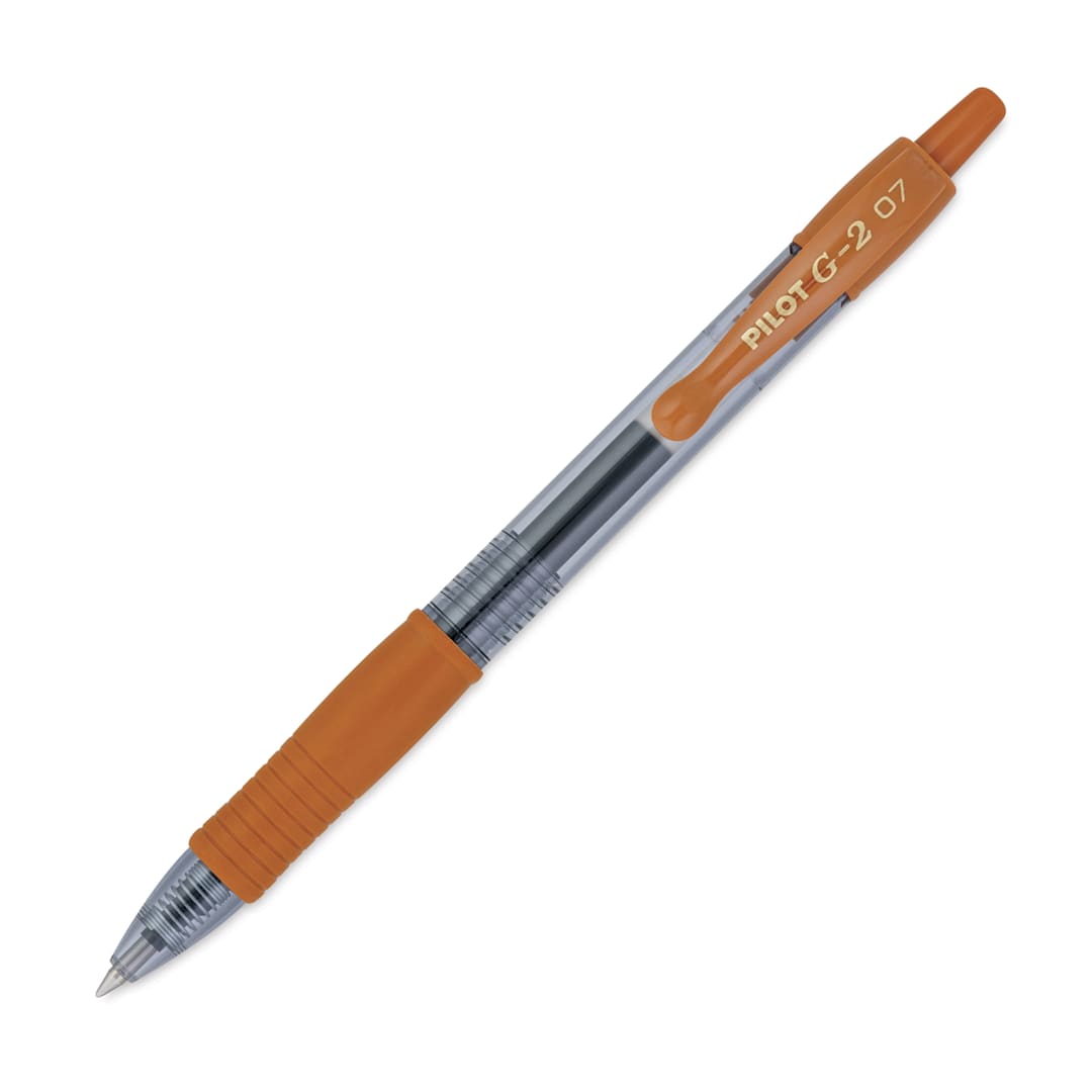 Open in modal - Pilot G2 Gel Pen - .7 mm, Caramel, Fine