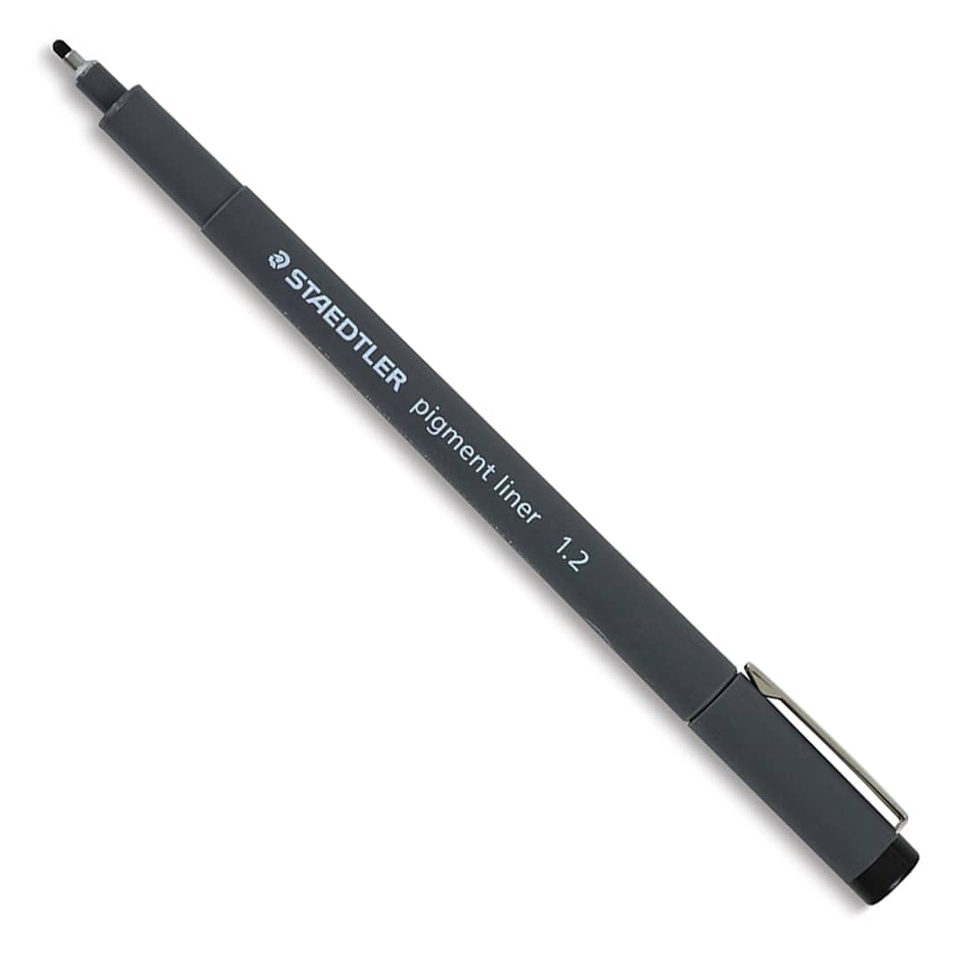 Open in modal - Staedtler Pigment Liner Pen - Black, 1.2 mm