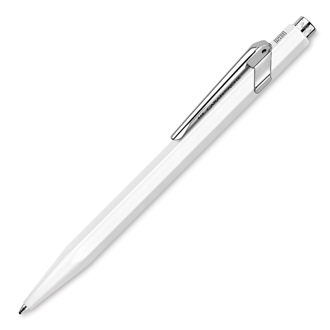 Open in modal - Caran d'Ache 849 Ballpoint Pen - White