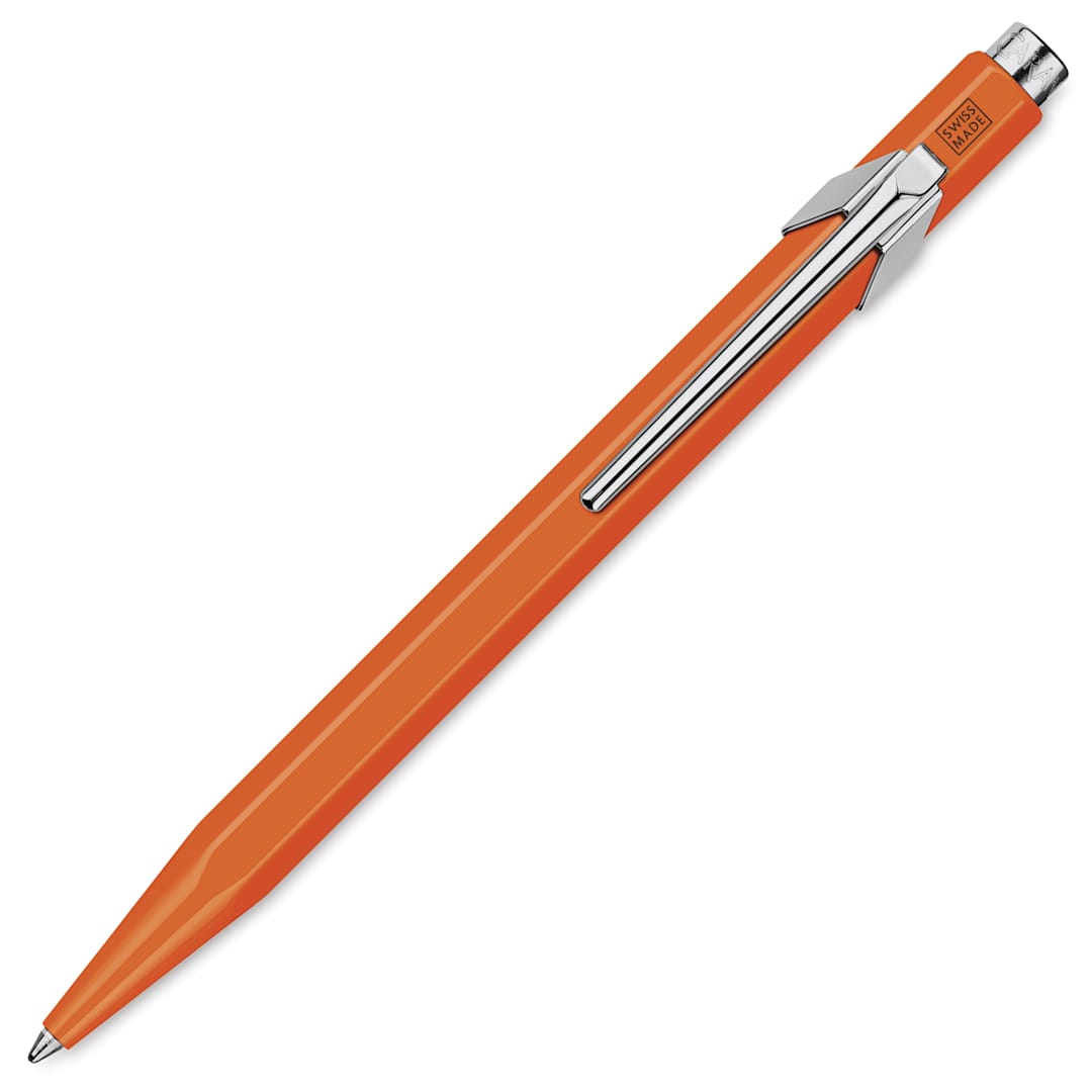 Open in modal - Caran d'Ache 849 Fluo Ballpoint Pen - Fluorescent Orange