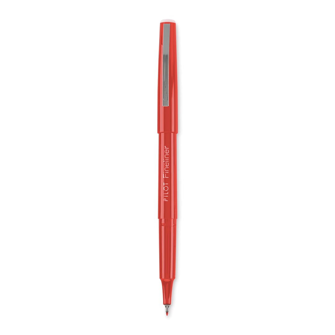 Open in modal - Pilot Fineliner Pen - Red