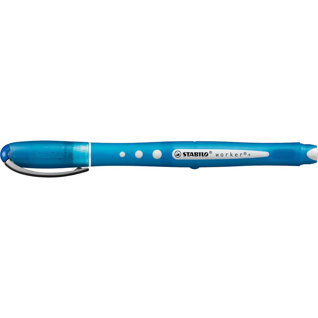 Open in modal - worker colorful Rollerball Pen Blue