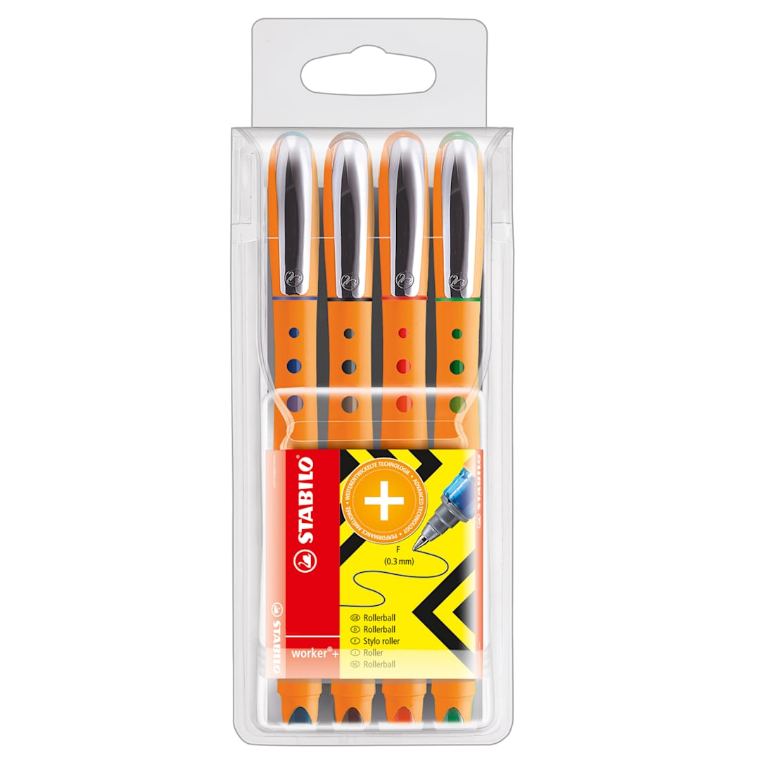 Open in modal - Bionic worker Pens - 4-Color Sets 4-Color .3mm Set - Peggable