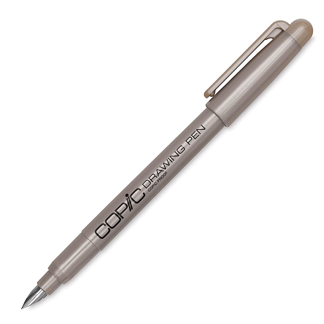 Open in modal - Copic Drawing Fountain Pen - 0.1 mm Tip, Sepia