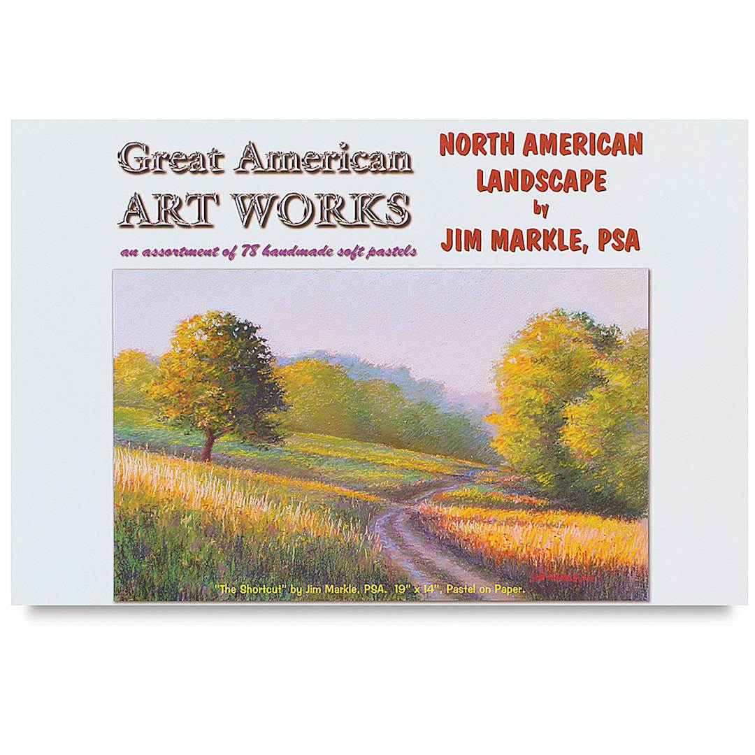 Open in modal - Great American Art Works Pastel Set - American Landscape, Set of 78