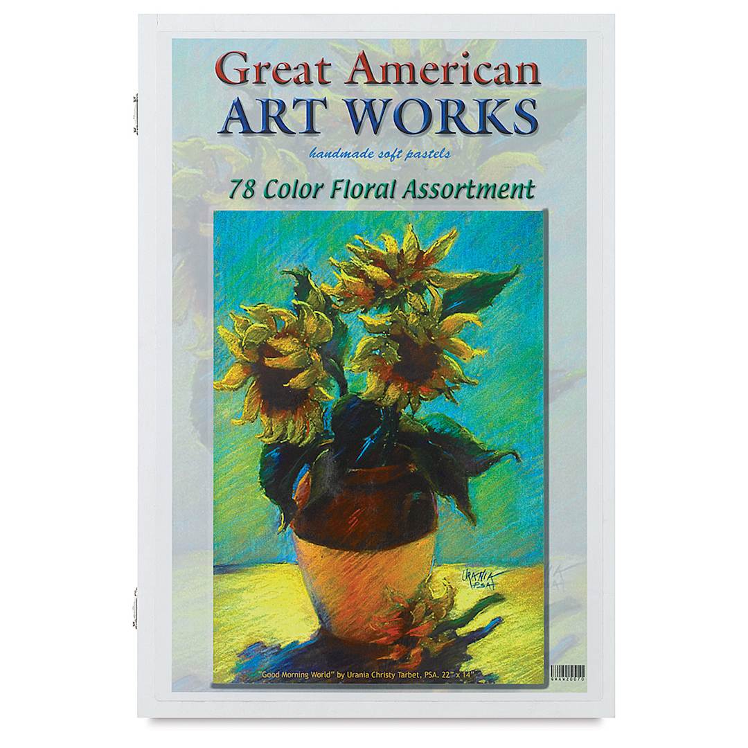 Open in modal - Great American Art Works Pastel Set - Tarbet Floral, Set of 78, In Package