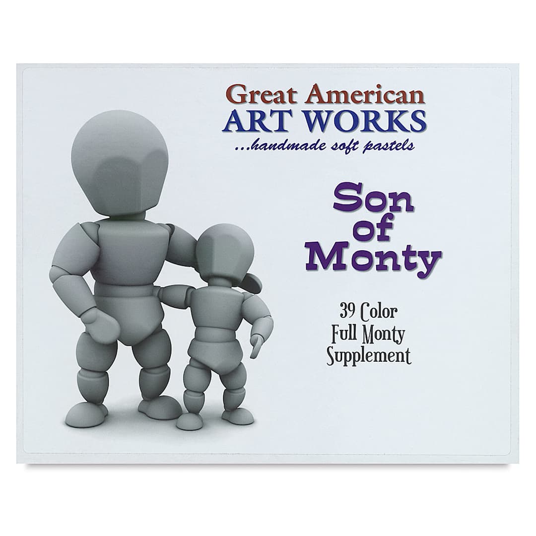 Open in modal - Great American Art Works Pastel Set - Son of Monty, Set of 39, In Package