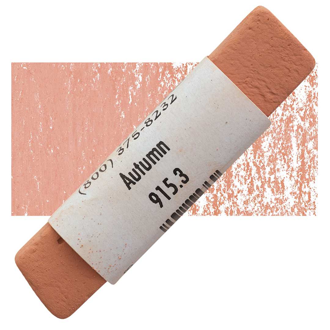 Open in modal - Great American Handmade Pastel - Autumn 3, 915.3 pastel and swatch