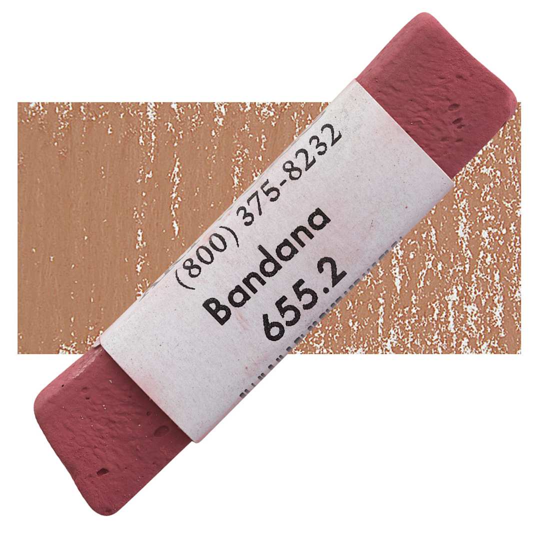 Open in modal - Great American Handmade Pastel - Bandana 2, 655.2 pastel and swatch