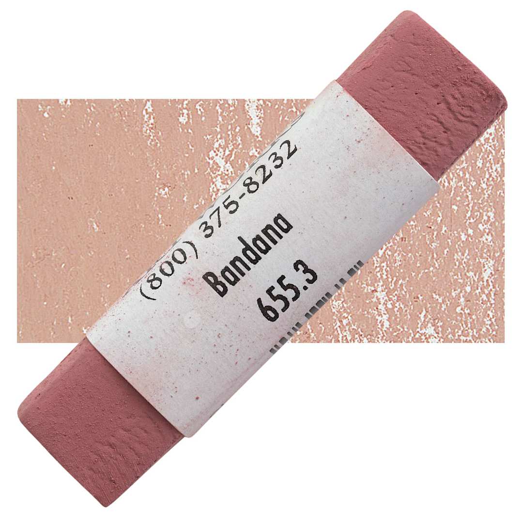 Open in modal - Great American Handmade Pastel - Bandana 3, 655.3 pastel and swatch