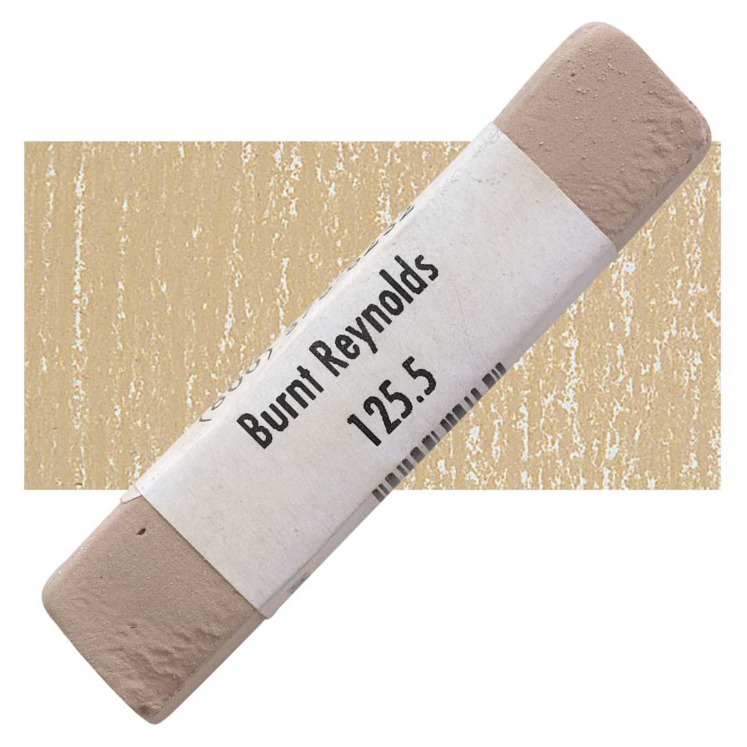 Open in modal - Great American Handmade Pastel - Burnt Reynolds 5, 125.5 pastel and swatch
