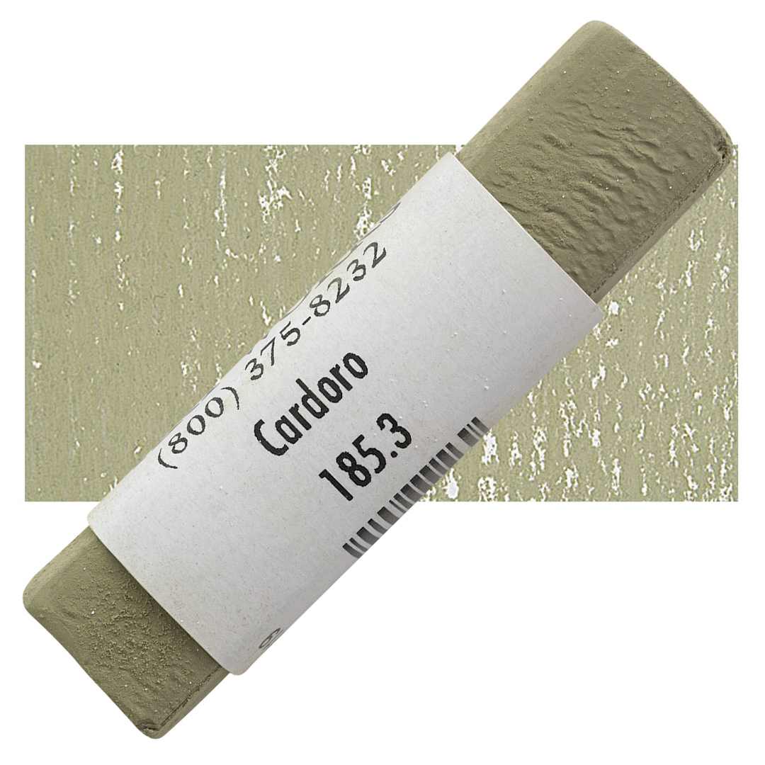 Open in modal - Great American Handmade Pastel - Cardoro 3, 185.3 pastel and swatch