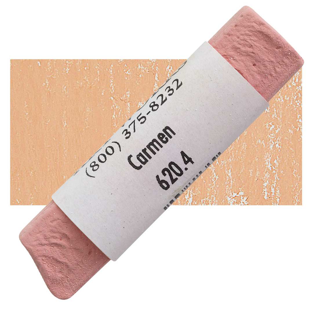 Open in modal - Great American Handmade Pastel - Carmen 4, 620.4 pastel and swatch