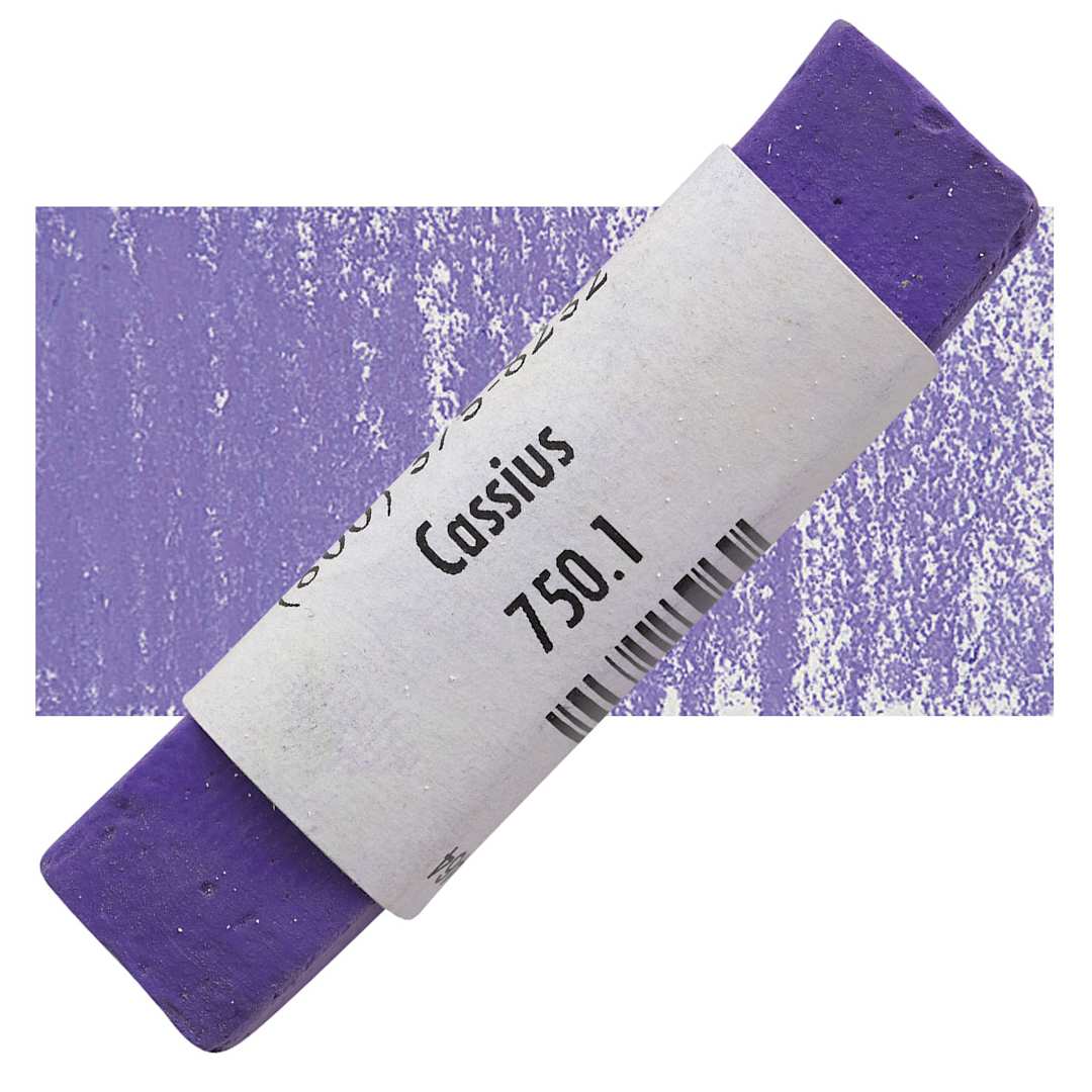 Open in modal - Great American Handmade Pastel - Cassius 1, 750.1 pastel and swatch