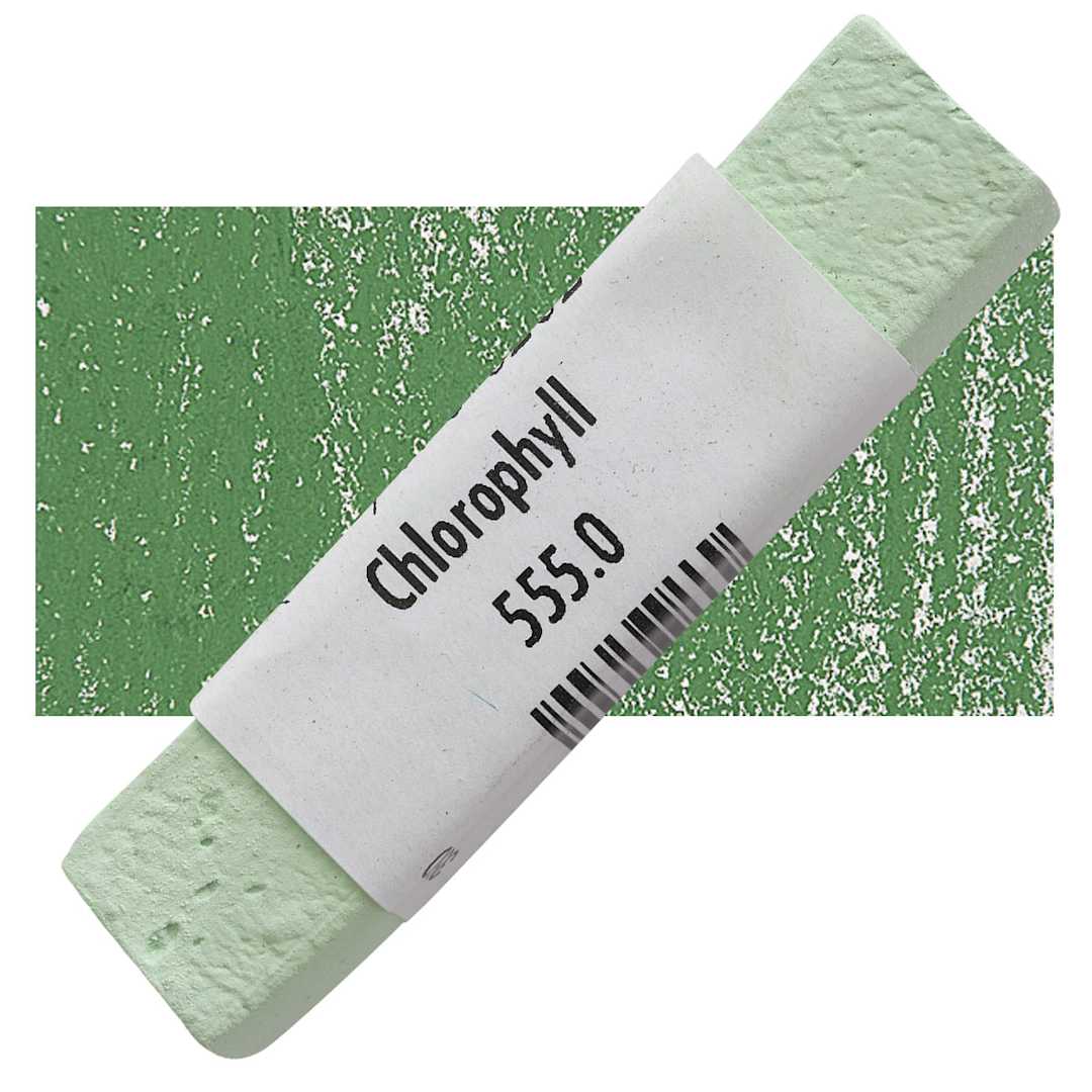 Open in modal - Great American Handmade Pastel - Chlorophyll 0, 555.0 pastel and swatch