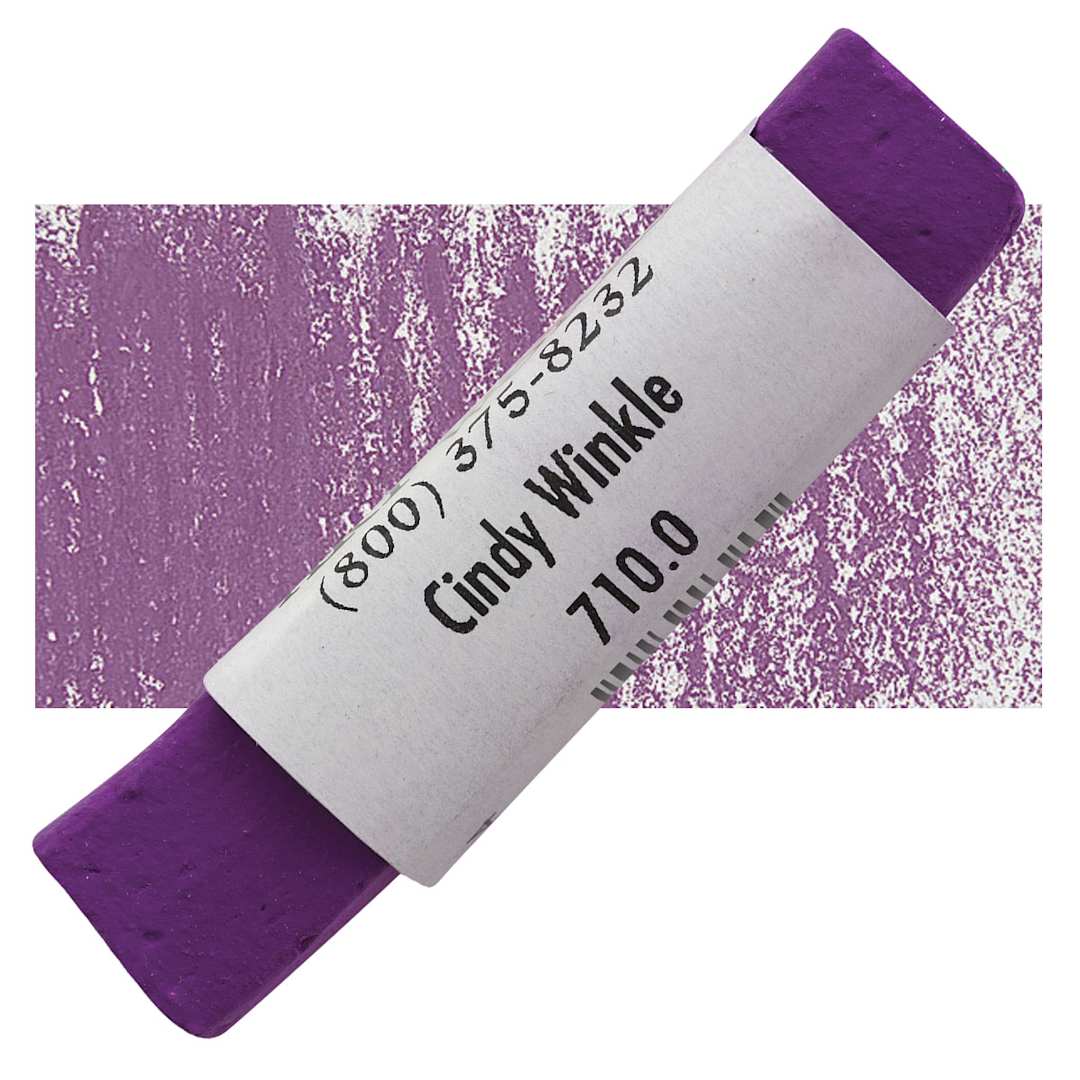 Open in modal - Great American Handmade Pastel - Cindy Winkle 0, 710.0 pastel and swatch