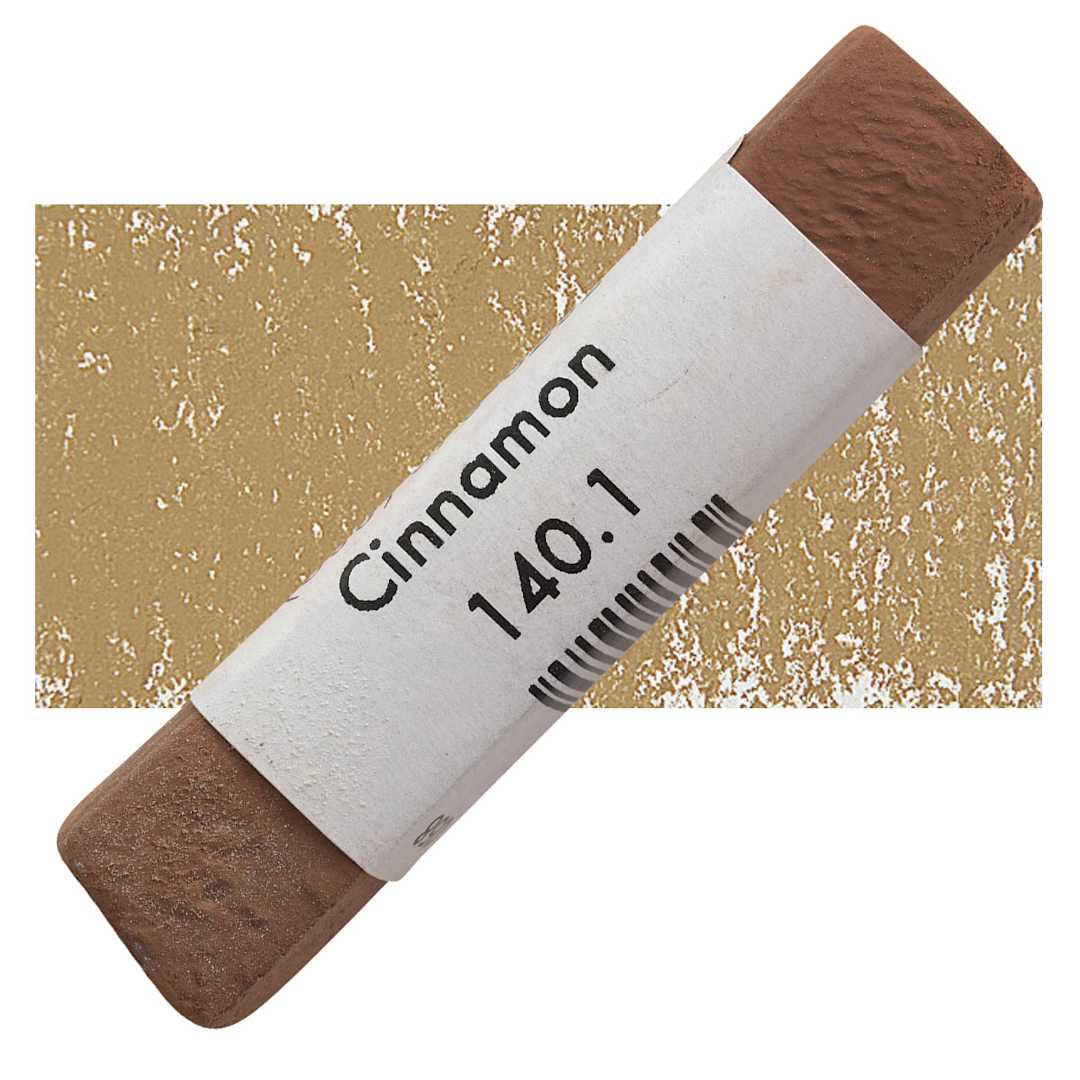 Open in modal - Great American Handmade Pastel - Cinnamon 1, 140.1 pastel and swatch