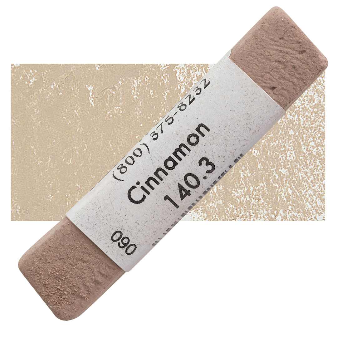 Open in modal - Great American Handmade Pastel - Cinnamon 3, 140.3 pastel and swatch