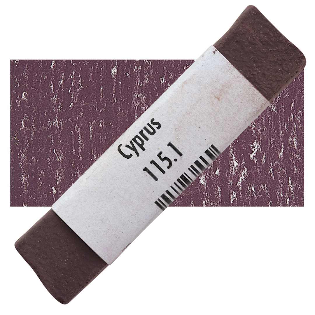 Open in modal - Great American Handmade Pastel - Cyprus 1, 115.1 pastel and swatch