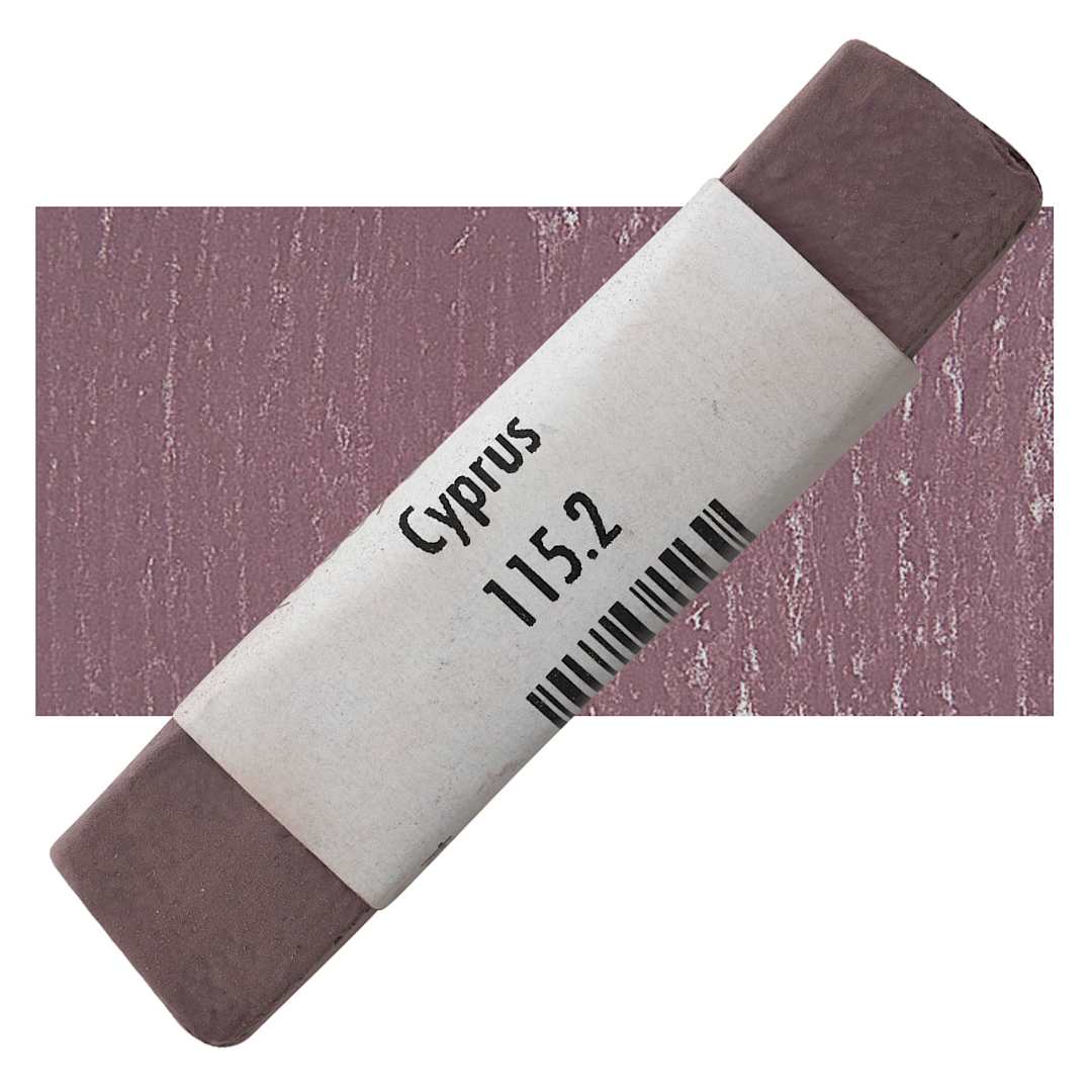 Open in modal - Great American Handmade Pastel - Cyprus 2, 115.2 pastel and swatch